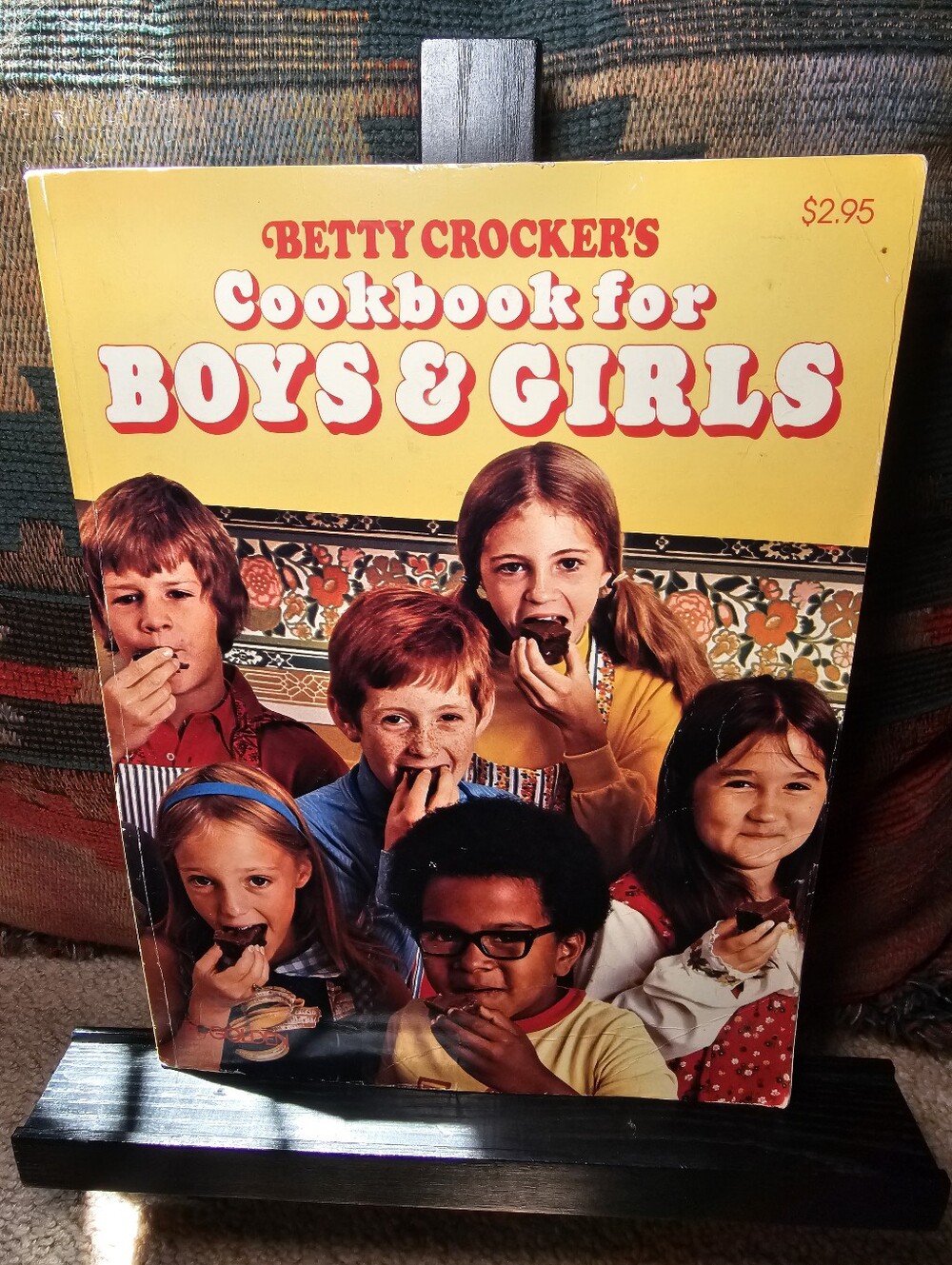 Betty Crocker's Cookbook for Boys & Girls Vintage 1978 Recipes Fun Snacks Breads